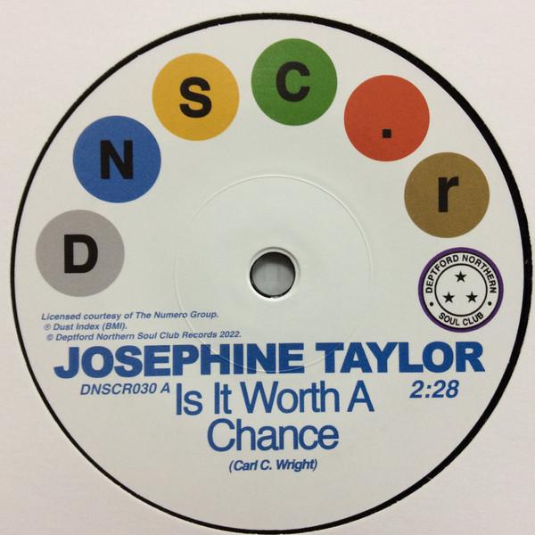 7inch Record JOSEPHINE TAYLOR / KRYSTAL GENERATI - Is It Worth A Chance / Satisfied DNSCR030 Deptford Northe 2022 UK Soul/Funk
7inch Record JOSEPHINE TAYLOR / KRYSTAL GENERATI - Is It Worth A Chance / Satisfied DNSCR030 Deptford Northe 2022 UK Soul/Funk