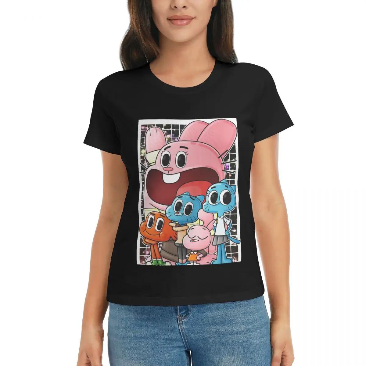Women TShirt The Amazing World Of Gumball Summer Short Sleeve Tees Round Neck Cotton T Shirts Clothes Tops Streetwear 4XL
Women TShirt The Amazing World Of Gumball Summer Short Sleeve Tees Round Neck Cotton T Shirts Clothes Tops Streetwear 4XL