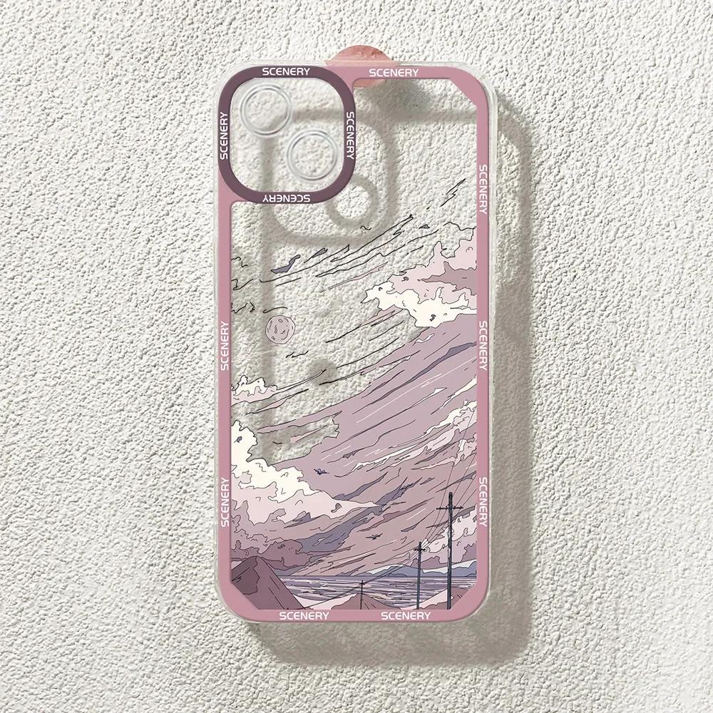 Anime Landscape Phone Case For iPhone 16 15 14 13 12 11 Pro Max Mini 7 8 Plus SE Cover Soft Transparent Aesthetic Scenery Shell iphone 13Mini
Anime Landscape Phone Case For iPhone 16 15 14 13 12 11 Pro Max Mini 7 8 Plus SE Cover Soft Transparent Aesthetic Scenery Shell iphone 13Mini