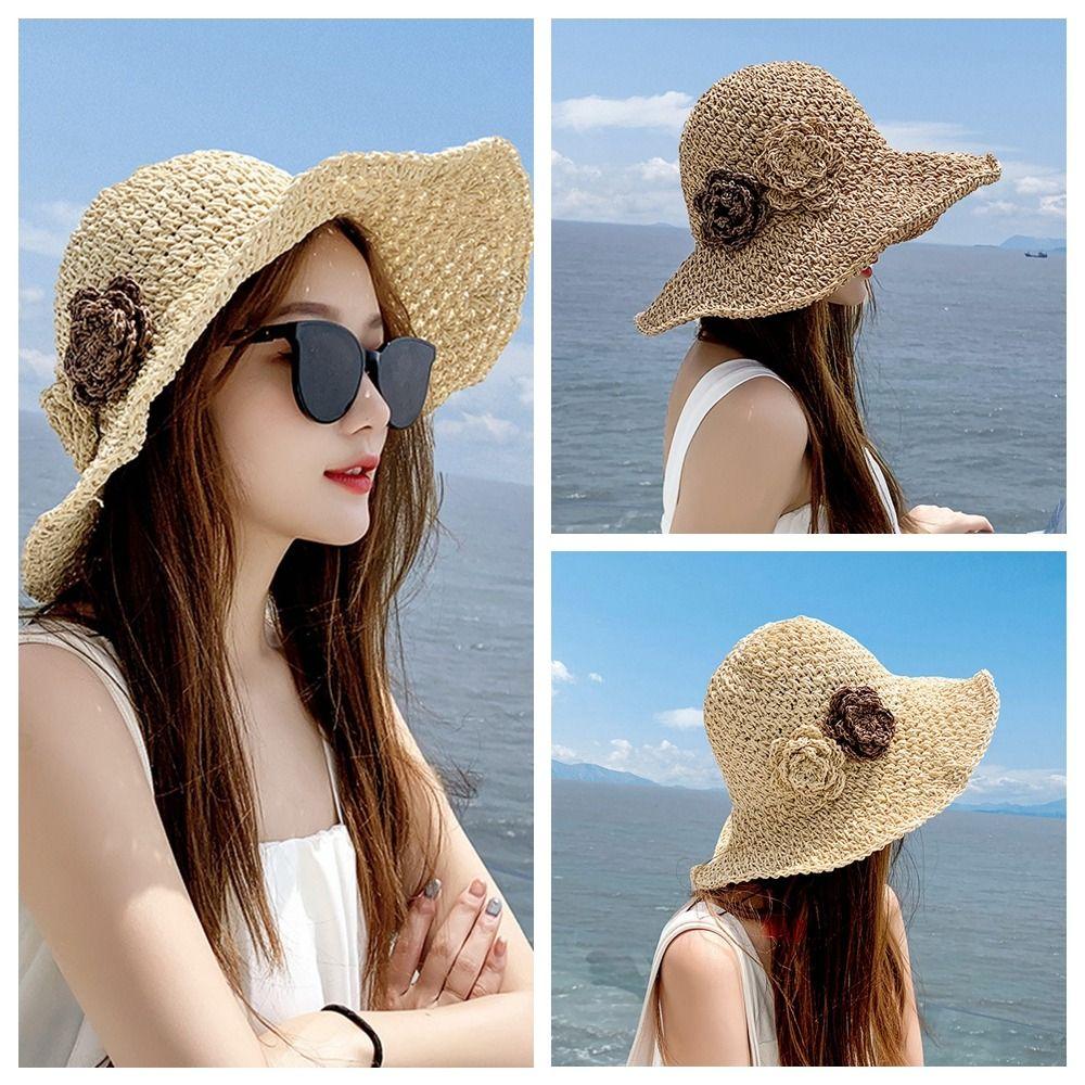 Wide Brim Lafite Straw Hat Beach Cap Weave Straw Cap Casual Flower Sun Hat Travel бежевый
Wide Brim Lafite Straw Hat Beach Cap Weave Straw Cap Casual Flower Sun Hat Travel бежевый