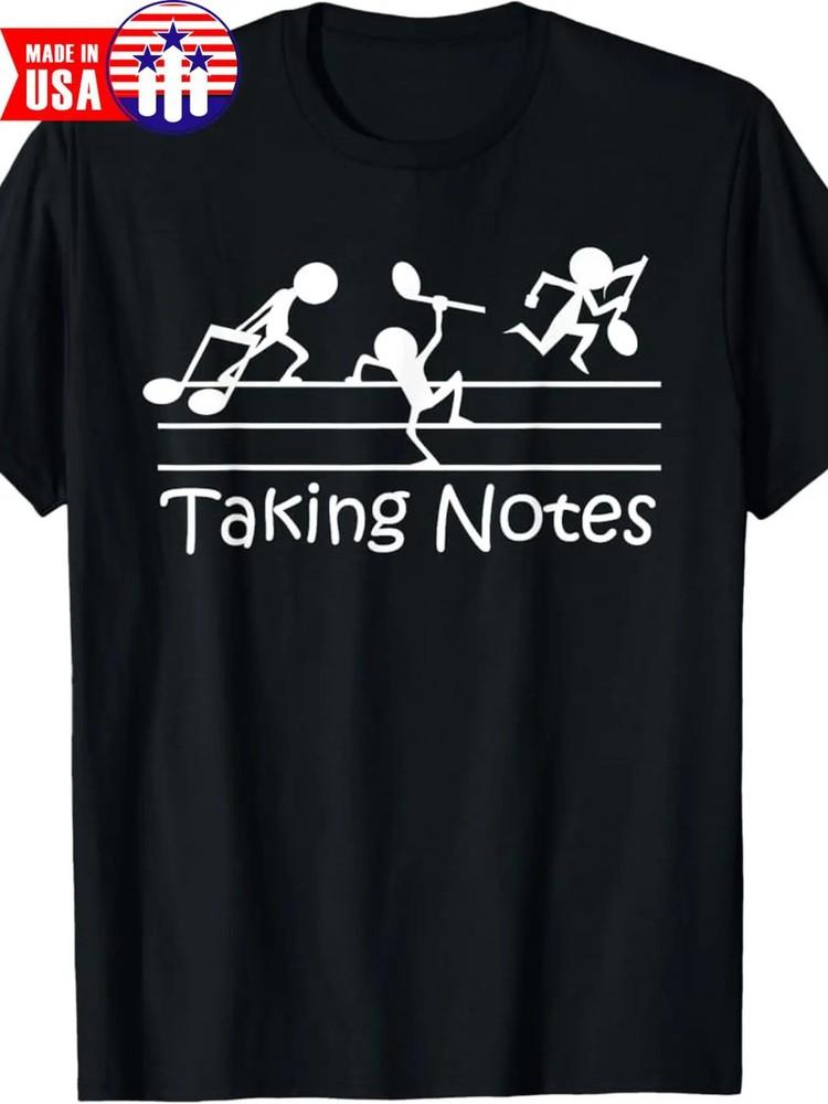 100% Cotton Music Lover039;s T-Shirt | Vintage 034;Taking Notes034; Design Short Sleeve Unisex T-Shirt XXXL
100% Cotton Music Lover039;s T-Shirt | Vintage 034;Taking Notes034; Design Short Sleeve Unisex T-Shirt XXXL