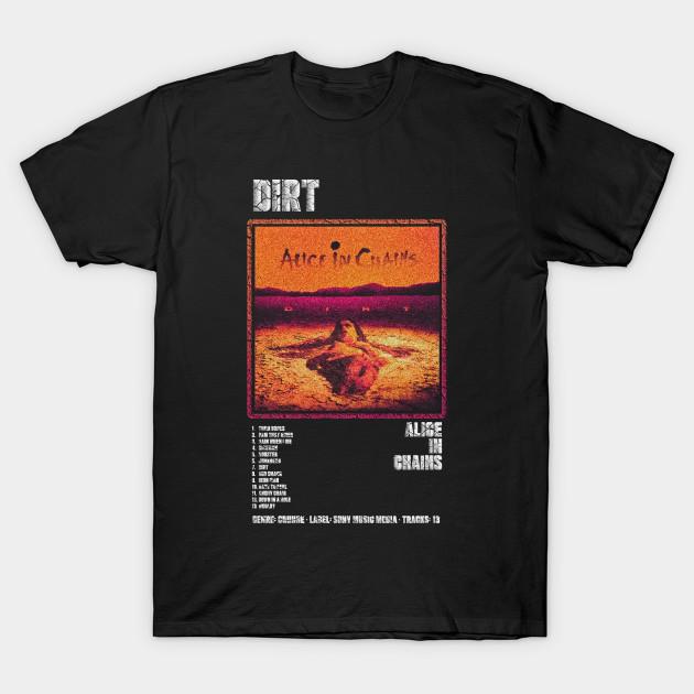 Men Black Print T-shirt Alice In Chains - Dirt || Album Tracklist || No-Cut Transfer Paper Print Cotton Tshirt XL чорний
Men Black Print T-shirt Alice In Chains - Dirt || Album Tracklist || No-Cut Transfer Paper Print Cotton Tshirt XL чорний