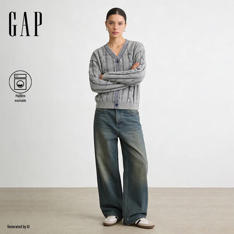 Gap Жіночий бавовняний кардиган з косами та V-подібним вирізом L (Asian Fit)
Gap Жіночий бавовняний кардиган з косами та V-подібним вирізом L (Asian Fit)