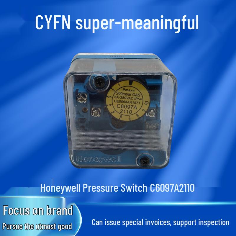 Honeywell Pressure Switch Models C6097A2110, A2210, A2310, A2410 Accessories
Honeywell Pressure Switch Models C6097A2110, A2210, A2310, A2410 Accessories