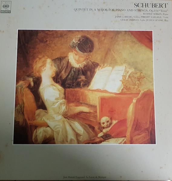 LP Record RUDOLF SERKIN JAIME LAREDO LESL Schubert Quintet In A Major For Pia FCCA548 CBSSONY Japan Classical Used
LP Record RUDOLF SERKIN JAIME LAREDO LESL Schubert Quintet In A Major For Pia FCCA548 CBSSONY Japan Classical Used