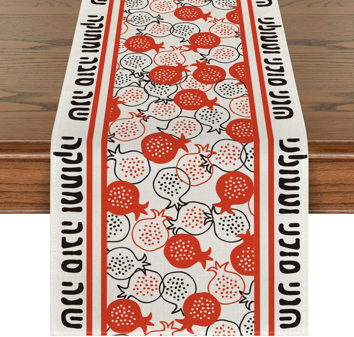Watercolor Stripes Pomegranate Print Jewish Linen Table Runners Shana Tova Rosh Hashana Table Runner Jewish Festival Party Decor 150x33cm 59x13inch
Watercolor Stripes Pomegranate Print Jewish Linen Table Runners Shana Tova Rosh Hashana Table Runner Jewish Festival Party Decor 150x33cm 59x13inch