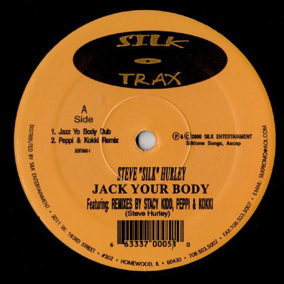 12inch Record STEVE SILK HURLEY - Jack Your Body (Remixes) SENT00051 Silk Entertainm 2000 US Dance & Electronica Used
12inch Record STEVE SILK HURLEY - Jack Your Body (Remixes) SENT00051 Silk Entertainm 2000 US Dance & Electronica Used