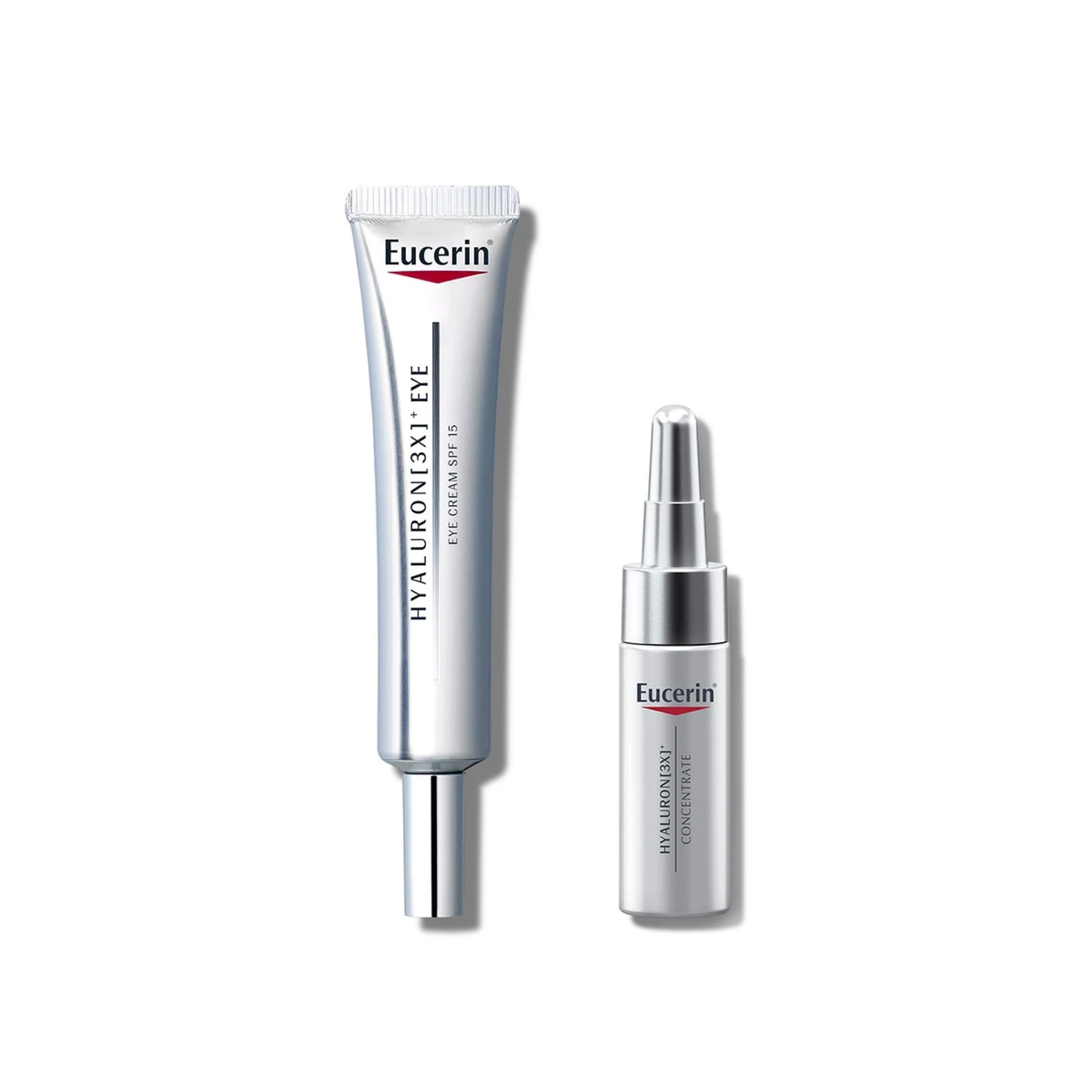 Eucerin Hyaluron 3X Eye Cream 15ml + Concentrate Serum 5ml
Eucerin Hyaluron 3X Eye Cream 15ml + Concentrate Serum 5ml