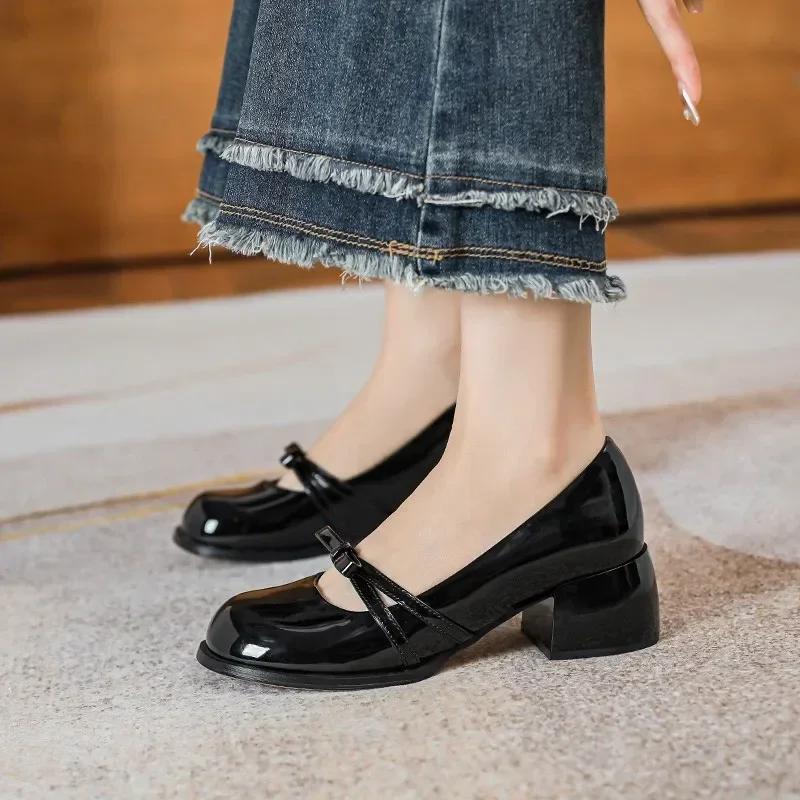 Женские туфли-лодочки на платформе Mary Jane Shoes Женские туфли с бантами на высоком каблуке Lolita JK Single Shoes Элегантные женские туфли из лакированной кожи для вечеринок 40 чёрный
Женские туфли-лодочки на платформе Mary Jane Shoes Женские туфли с бантами на высоком каблуке Lolita JK Single Shoes Элегантные женские туфли из лакированной кожи для вечеринок 40 чёрный