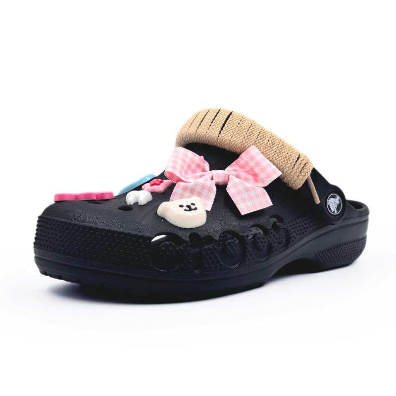 Crocs Baya EVA Тренд Универсальная Мода Комфорт Личность Простые Повседневные Дырочные Шлепанцы Унисекс Черный 45-46 чёрный
Crocs Baya EVA Тренд Универсальная Мода Комфорт Личность Простые Повседневные Дырочные Шлепанцы Унисекс Черный 45-46 чёрный