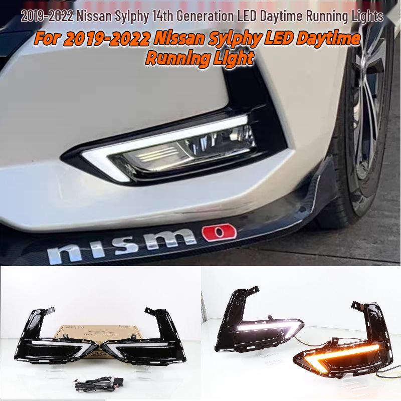 LED Daytime Running Light Kit for 2019-2023 Nissan Sylphy Front Bumper Dual Color: White*Yellow: One Pair
LED Daytime Running Light Kit for 2019-2023 Nissan Sylphy Front Bumper Dual Color: White*Yellow: One Pair