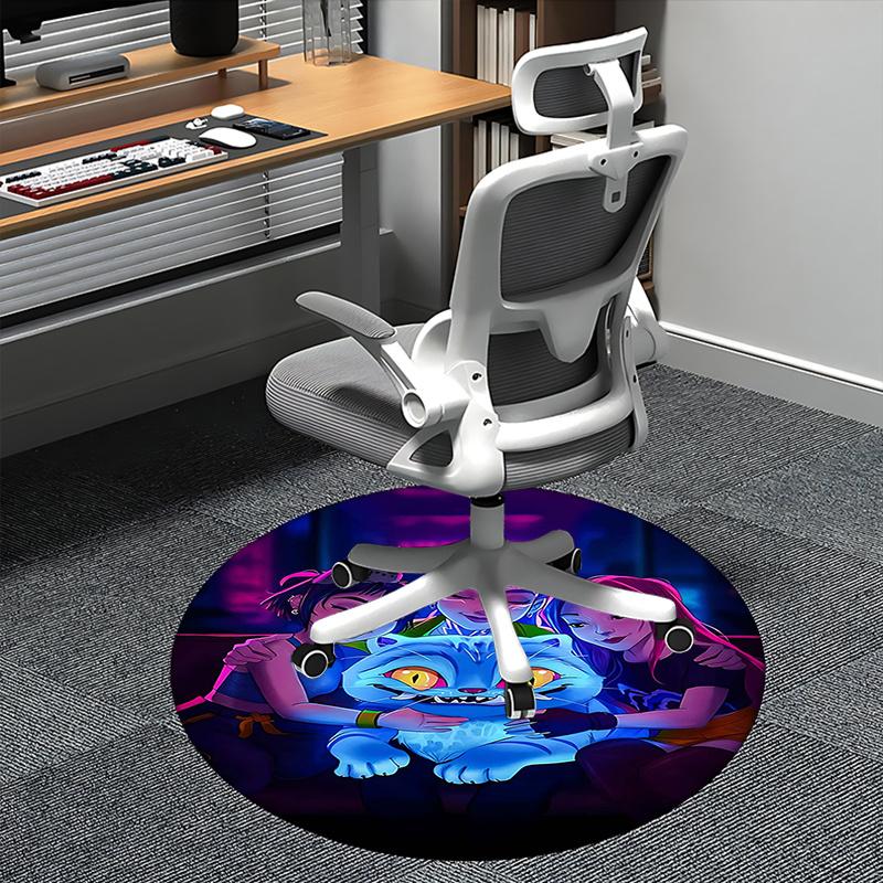 Kpop Girls and the Blue Tiger Chair mat Round Rug-Office carpet, Non-slip, Suitable for Living Rooms, Bedrooms decor.1205283a 80cm by 80cm
Kpop Girls and the Blue Tiger Chair mat Round Rug-Office carpet, Non-slip, Suitable for Living Rooms, Bedrooms decor.1205283a 80cm by 80cm