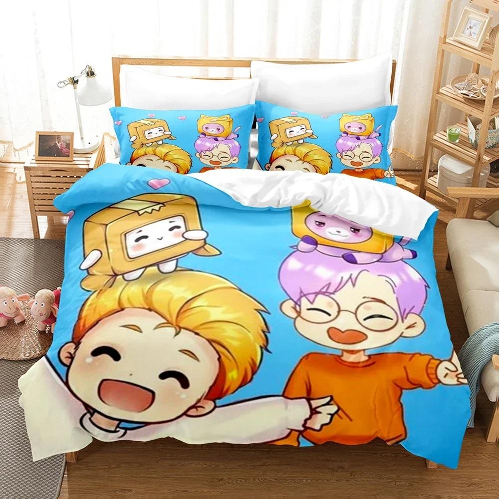 Lankybox Foxy Boxy Комплекти постільної білизни Single Twin Full Queen Size Постільна білизна Kids Girls Bedroom Decor Cartoon Duhit Cover Set Sets EU King 240x220cm
Lankybox Foxy Boxy Комплекти постільної білизни Single Twin Full Queen Size Постільна білизна Kids Girls Bedroom Decor Cartoon Duhit Cover Set Sets EU King 240x220cm