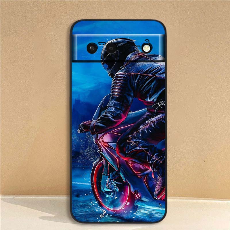 Creative motorcycle rider cool For Google Pixel 10 9a 9 8A 8 7 7A 6 6A Pro XL 2024 5G Black Soft TPU Silicone Phone Case Google Pixel 6a
Creative motorcycle rider cool For Google Pixel 10 9a 9 8A 8 7 7A 6 6A Pro XL 2024 5G Black Soft TPU Silicone Phone Case Google Pixel 6a