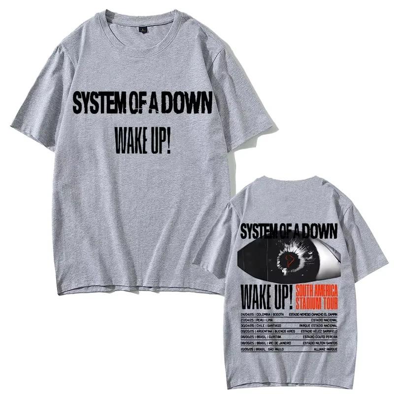 System of A Down 2025 Wake Up Южноамериканский стадионный тур Футболка Альтернативный металл Мерч ЖЕНСКИЙ и Унисекс Футболка S
System of A Down 2025 Wake Up Южноамериканский стадионный тур Футболка Альтернативный металл Мерч ЖЕНСКИЙ и Унисекс Футболка S