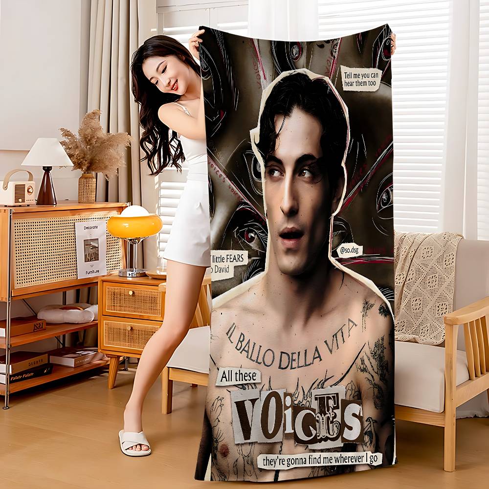 M-Maneskin D-Damiano David Band Big Microfiber Beach Towels Quick Dry Towel Sand Beach Towels Pool Towel For Travel Pool Yoga W40*H60(CM)
M-Maneskin D-Damiano David Band Big Microfiber Beach Towels Quick Dry Towel Sand Beach Towels Pool Towel For Travel Pool Yoga W40*H60(CM)