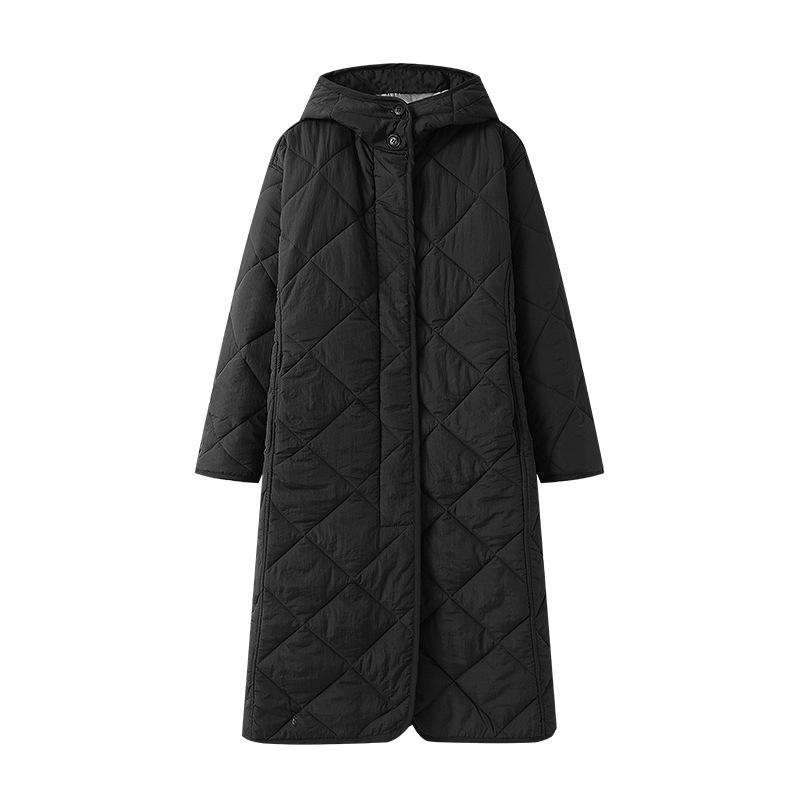 2024 winter new European and American women s clothing long quilting thread hooded cotton clothes coat diamond cotton clothes XS чорний
2024 winter new European and American women s clothing long quilting thread hooded cotton clothes coat diamond cotton clothes XS чорний