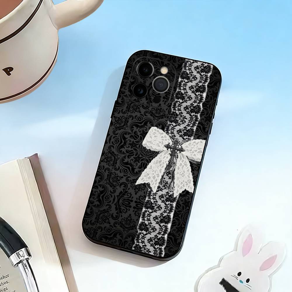 Elegant black lace print design Phone Case For iPhone 17,16,15,14,13,12,11 Plus,Pro Max,XS,Soft Silicone Black Cover iPhone16se4
Elegant black lace print design Phone Case For iPhone 17,16,15,14,13,12,11 Plus,Pro Max,XS,Soft Silicone Black Cover iPhone16se4
