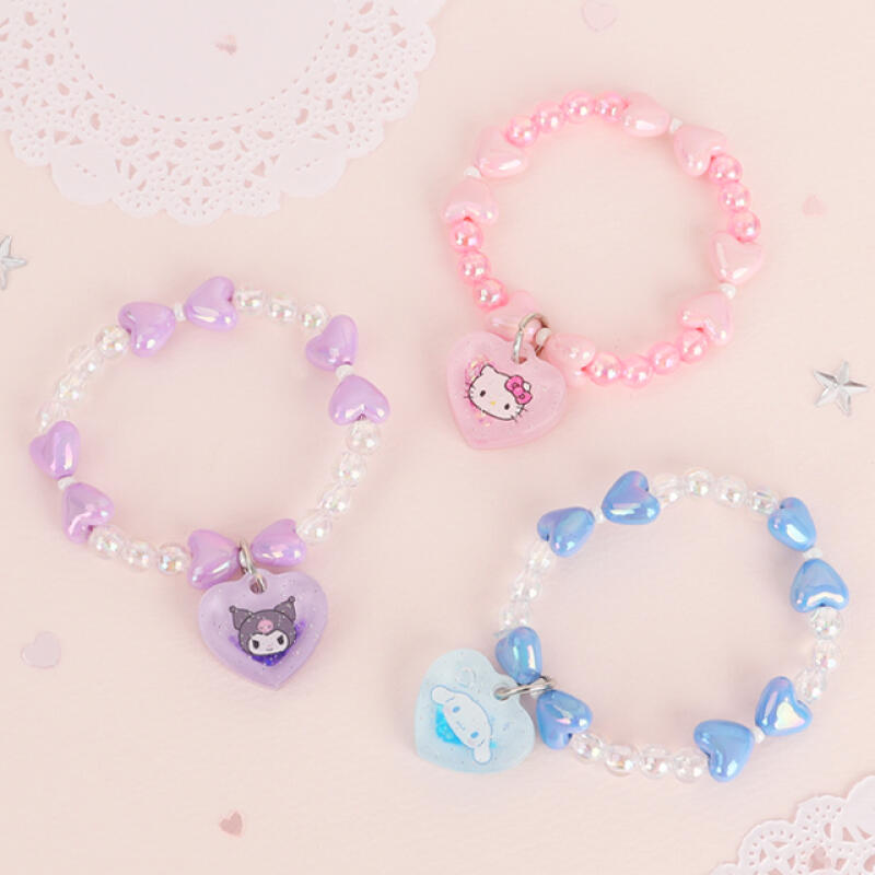 Браслет Sanrio з блискучим серцем Cinnamoroll
Браслет Sanrio з блискучим серцем Cinnamoroll