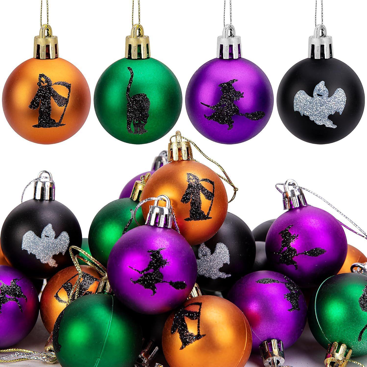 48pcs Halloween Hanging Ball Ornaments Halloween Glitter Witch Ghost Shatterproof Balls- Colorful Hanging Tree Balls Ornaments 48pcs
48pcs Halloween Hanging Ball Ornaments Halloween Glitter Witch Ghost Shatterproof Balls- Colorful Hanging Tree Balls Ornaments 48pcs