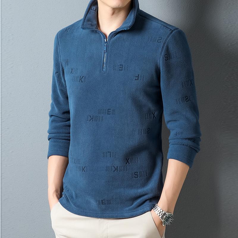 Осенне-зимняя мужская одежда, новый свитер с воротником-стойкой и половиной молнии, бархатная утолщенная нижняя рубашка для молодежи и среднего возраста 4XL
Осенне-зимняя мужская одежда, новый свитер с воротником-стойкой и половиной молнии, бархатная утолщенная нижняя рубашка для молодежи и среднего возраста 4XL