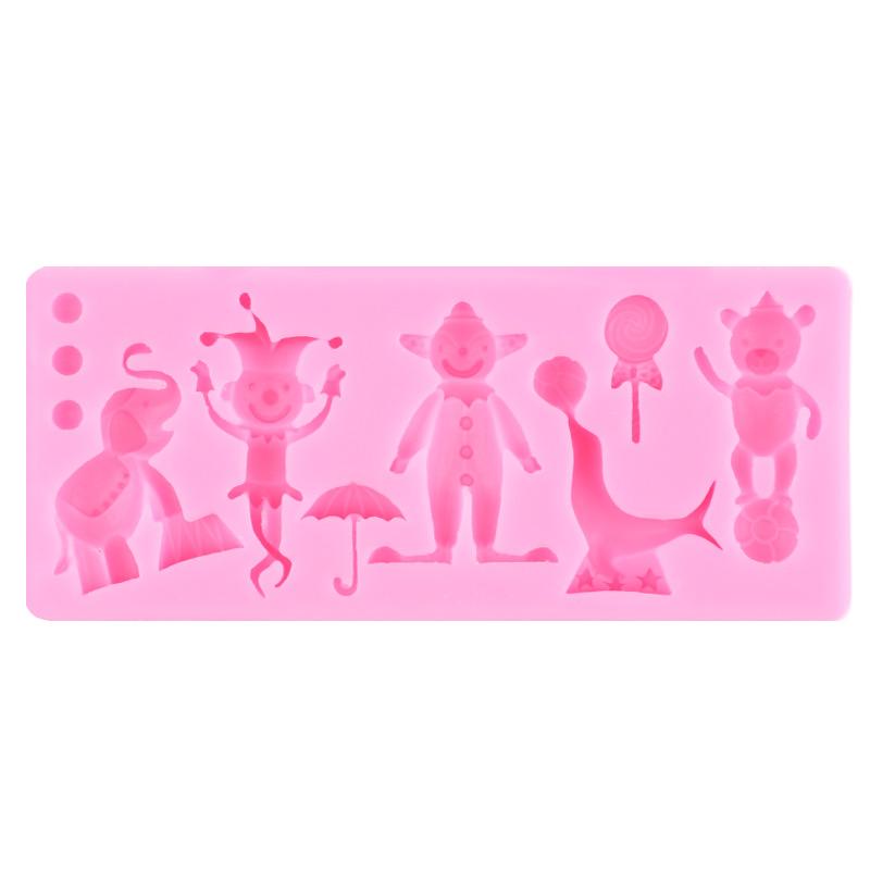 Цирковые формы для помадки клоун слон силиконовые формы инструменты для украшения торта топпер для кексов конфетная глина формы для шоколадной мастики чёрный
Цирковые формы для помадки клоун слон силиконовые формы инструменты для украшения торта топпер для кексов конфетная глина формы для шоколадной мастики чёрный