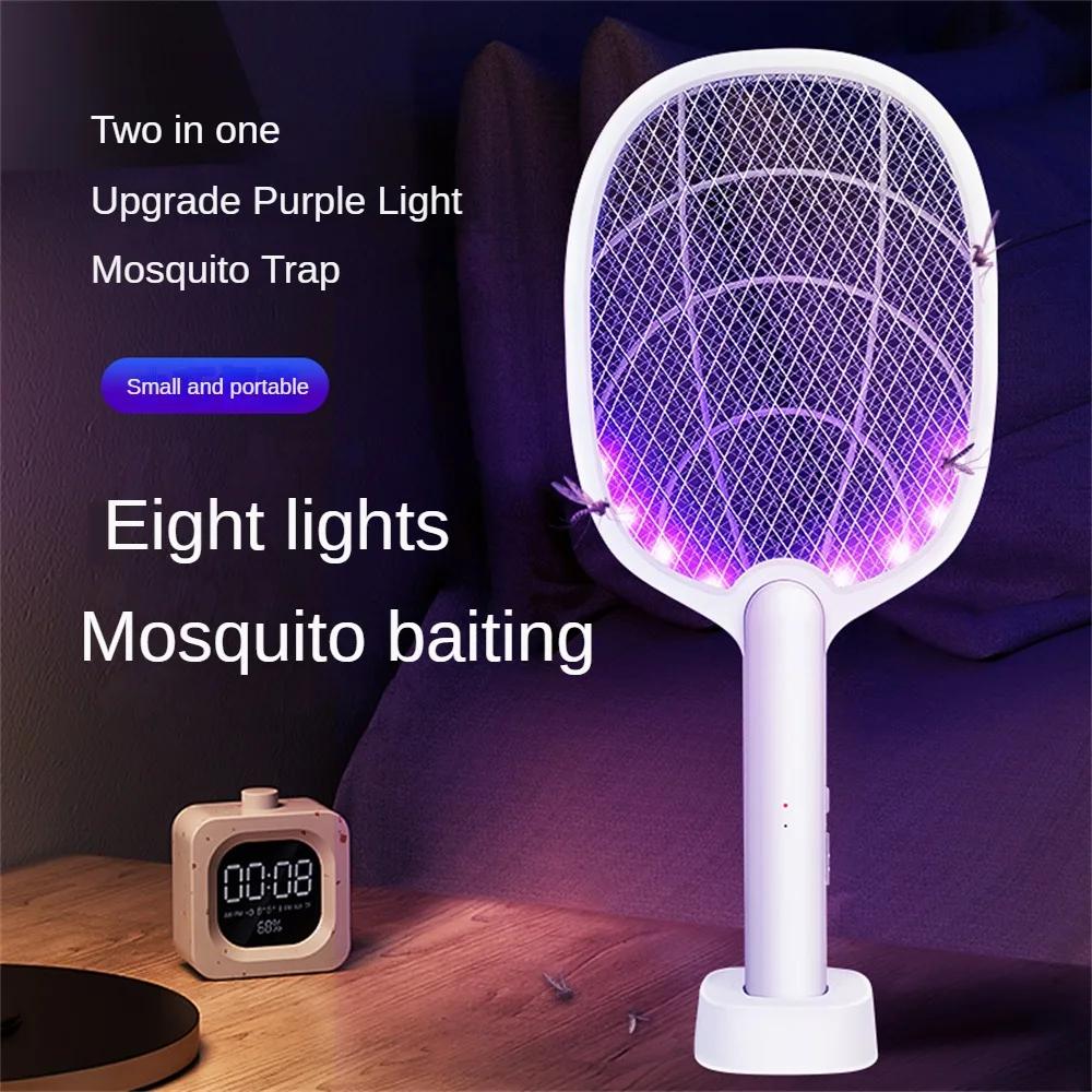 2 IN 1 Electric Mosquito Swatter Mosquito Killer 2500V USB Rechargeable Angle Not Adjustable Electric Bug Zapper Fly Bat Swatter none
2 IN 1 Electric Mosquito Swatter Mosquito Killer 2500V USB Rechargeable Angle Not Adjustable Electric Bug Zapper Fly Bat Swatter none