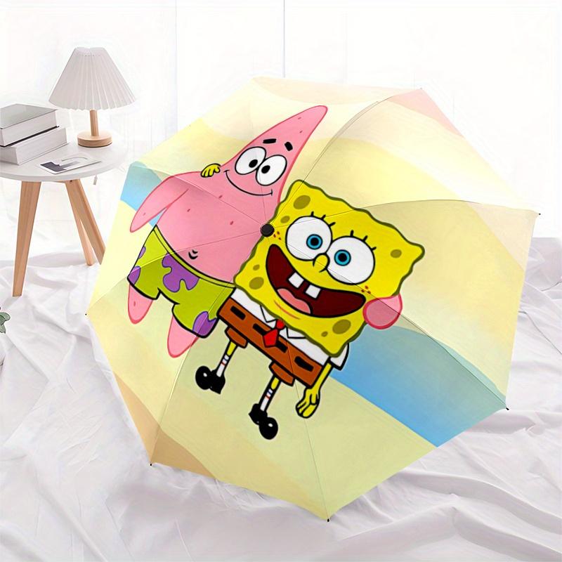 1pc SpongeBob SquarePants & Patrick Star Automatic Opening/Closing Umbrella - Portable 3-Fold Design, 8-Bone Iron Frame Outdoor Umbrella - Ideal
1pc SpongeBob SquarePants & Patrick Star Automatic Opening/Closing Umbrella - Portable 3-Fold Design, 8-Bone Iron Frame Outdoor Umbrella - Ideal