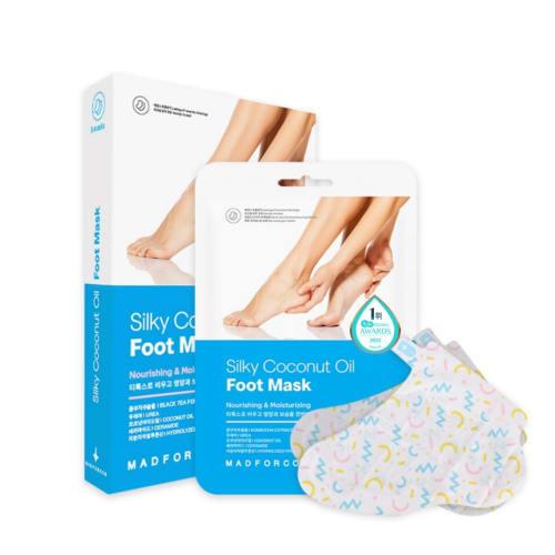 MADFORCOS Silky Coconut Oil Foot Mask, 16ml, 5 Sheets, Foot Mask Pack, Moisturizing Foot Pack, Foot Care
MADFORCOS Silky Coconut Oil Foot Mask, 16ml, 5 Sheets, Foot Mask Pack, Moisturizing Foot Pack, Foot Care