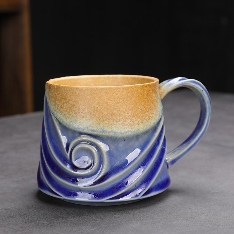 Japanese Ceramic Mug Creative Retro Coffee Cup Office Water Cups Home Office Breakfast Living Room Decoration Household Cup Gift 300ml синій
Japanese Ceramic Mug Creative Retro Coffee Cup Office Water Cups Home Office Breakfast Living Room Decoration Household Cup Gift 300ml синій
