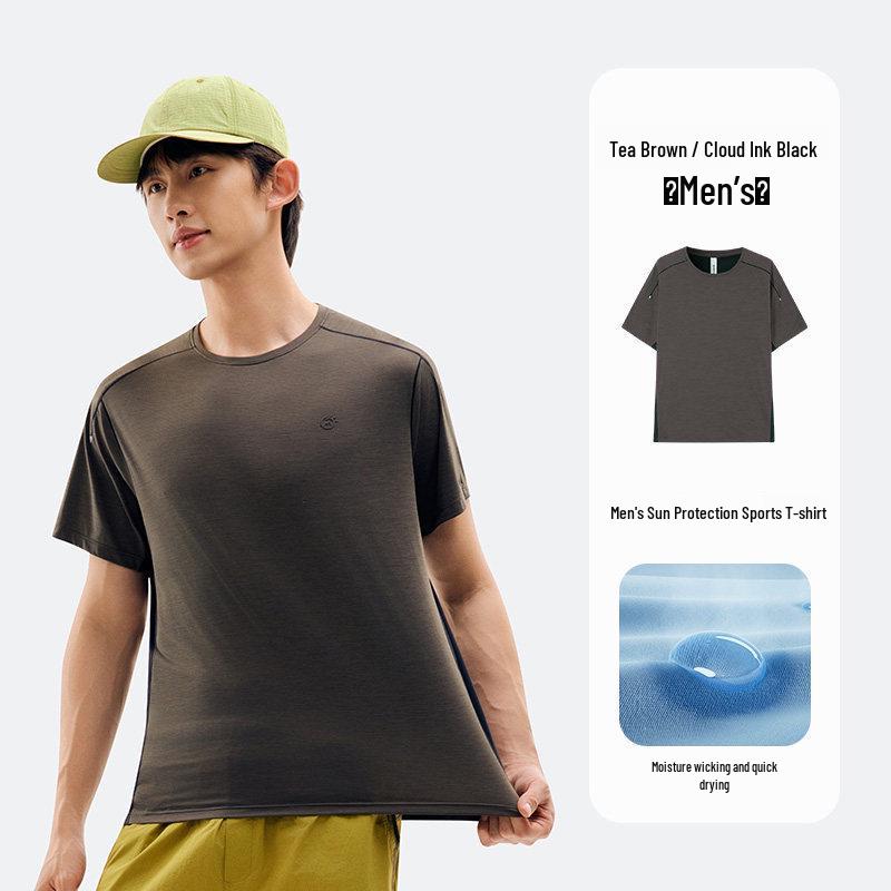 Tantuo Men s Quick-Drying Short Sleeve Sports T-shirt: Breathable, Moisture-Wicking, Sun Protective, and Cooling for Outdoor Running. S
Tantuo Men s Quick-Drying Short Sleeve Sports T-shirt: Breathable, Moisture-Wicking, Sun Protective, and Cooling for Outdoor Running. S