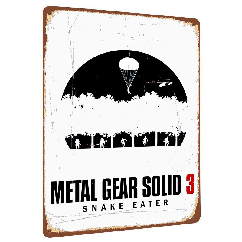 Metal Gear Solid Snake Eater Parachute Helicopter Tree Forest Scene Custom Metal Iron Painting Wall Decor 20x30cm(7.8x11.8inch)
Metal Gear Solid Snake Eater Parachute Helicopter Tree Forest Scene Custom Metal Iron Painting Wall Decor 20x30cm(7.8x11.8inch)