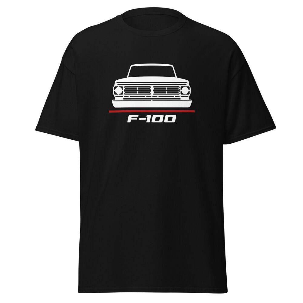 Premium T-Shirt For Ford F-100 1972 Truck Car Fans Birthday Gift 4XL
Premium T-Shirt For Ford F-100 1972 Truck Car Fans Birthday Gift 4XL