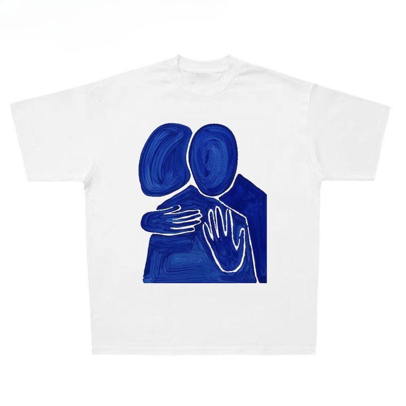 American Retro High Street Niche Illustration Pure Cotton Men s and Women s Same Printed Summer Short-sleeved T-shirt S
American Retro High Street Niche Illustration Pure Cotton Men s and Women s Same Printed Summer Short-sleeved T-shirt S