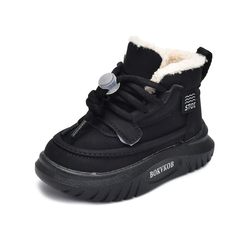 Children Casual Shoes for Girls Boys Autumn Winter Fashion Korean Style Soft Bottom Anti-slippery Versatile Plush Warm Boots 30 чорний
Children Casual Shoes for Girls Boys Autumn Winter Fashion Korean Style Soft Bottom Anti-slippery Versatile Plush Warm Boots 30 чорний