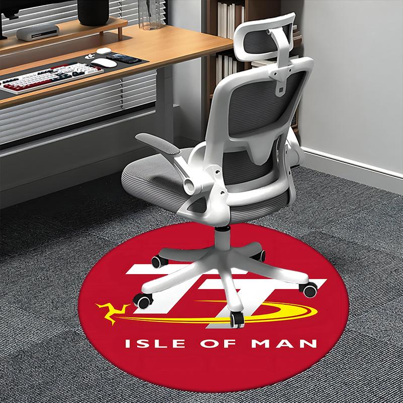 TT Isle of Man,Motorcycle Race Chair mat Round Rug Office carpet, Non slip, Suitable for Living Rooms, Bedrooms decor.1205035a 80cm by 80cm
TT Isle of Man,Motorcycle Race Chair mat Round Rug Office carpet, Non slip, Suitable for Living Rooms, Bedrooms decor.1205035a 80cm by 80cm