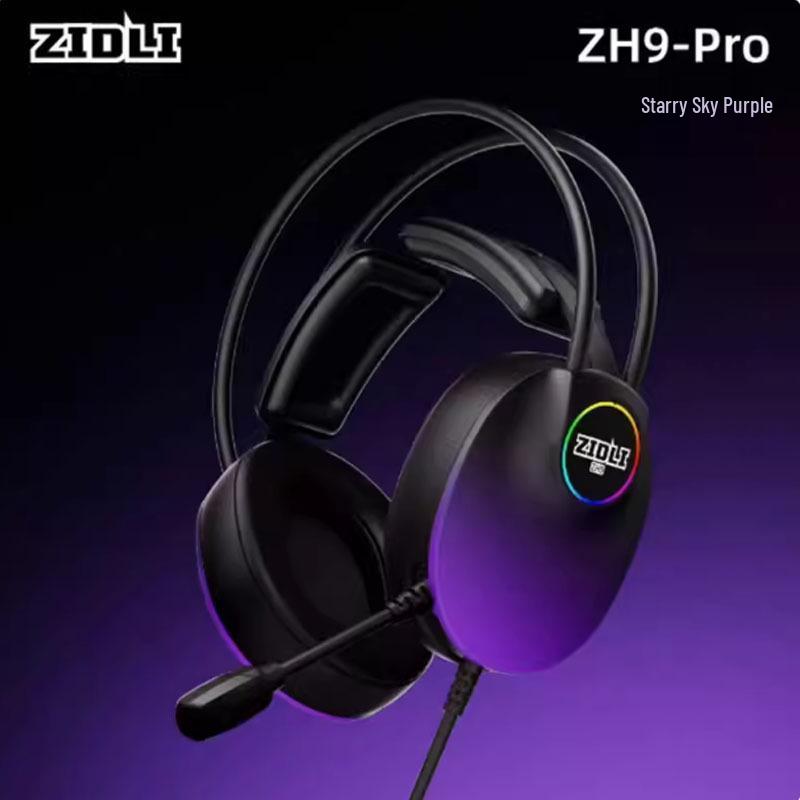 ZIDLI ZH9pro Lightweight 7.1 Channel USB Wired Over-Ear Gaming Headset
ZIDLI ZH9pro Lightweight 7.1 Channel USB Wired Over-Ear Gaming Headset