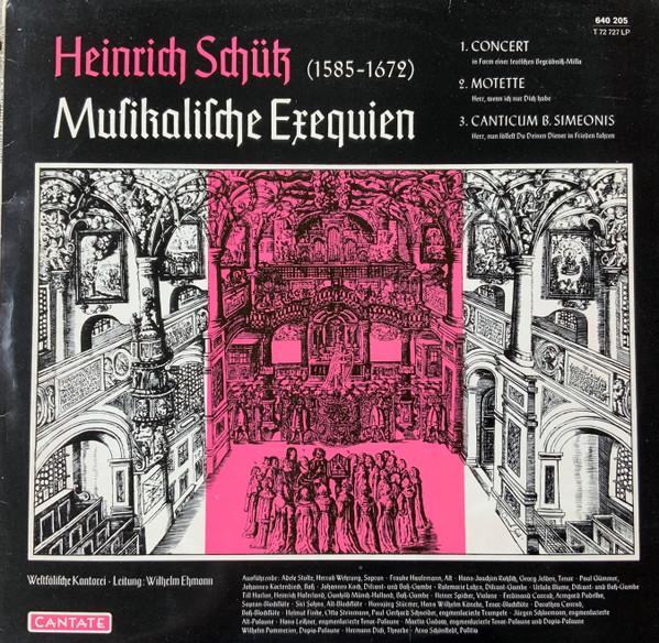 LP Record HEINRICH SCHTZ WESTFLISCHE KANT Musikalische Exequien 640205 Cantate Germany Classical Used
LP Record HEINRICH SCHTZ WESTFLISCHE KANT Musikalische Exequien 640205 Cantate Germany Classical Used