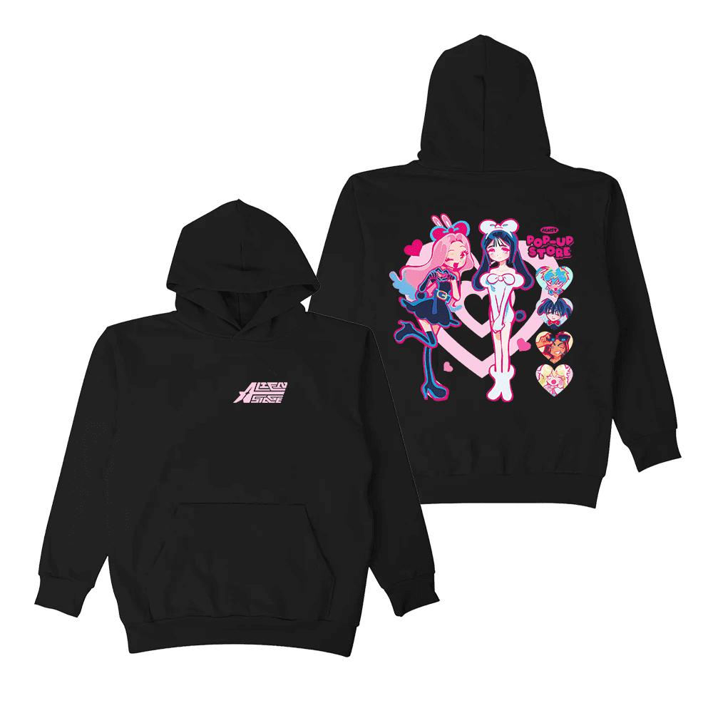 Женские худи Alien Stage ALNST с розовым сердечком и длинным рукавом от Mizi Sua Merch. S
Женские худи Alien Stage ALNST с розовым сердечком и длинным рукавом от Mizi Sua Merch. S