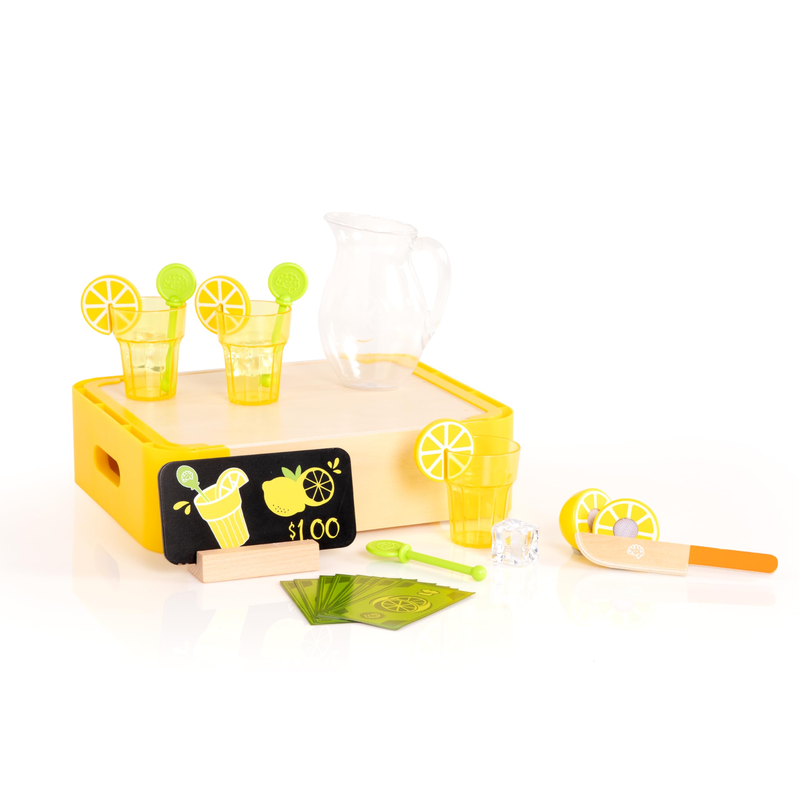 Игрушки Fat Brain Toys, освежающий набор для магазина лимонада, деревянный игровой домик с подставкой для лимонада, оригинальный продукт, сочный! ФА398-1
Игрушки Fat Brain Toys, освежающий набор для магазина лимонада, деревянный игровой домик с подставкой для лимонада, оригинальный продукт, сочный! ФА398-1