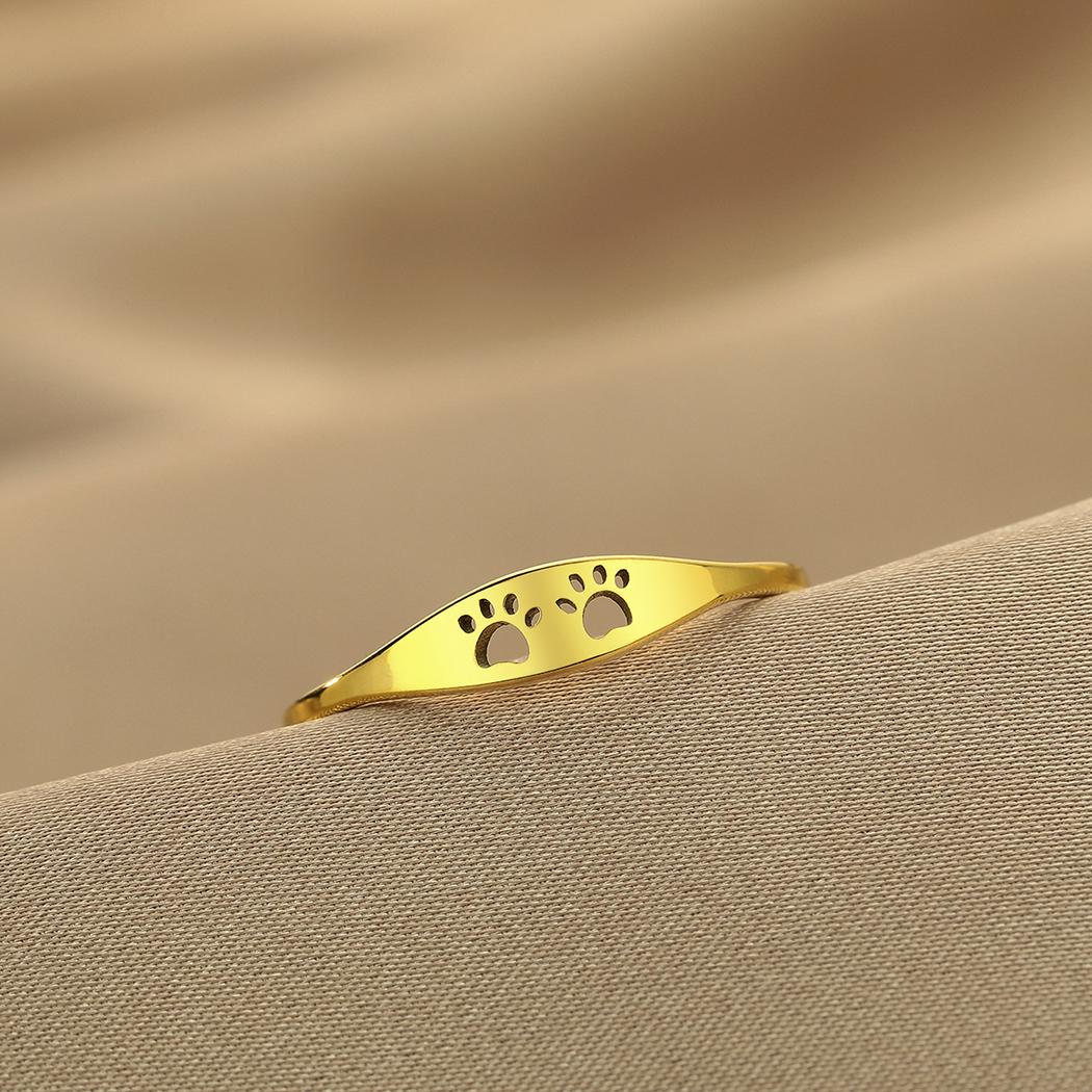 Kinitial Stylish and minimalist laser engraved stainless steel Cat Dog Lovers Jewelry Memorial Ring Pet Jewelry anniversary gift золотий
Kinitial Stylish and minimalist laser engraved stainless steel Cat Dog Lovers Jewelry Memorial Ring Pet Jewelry anniversary gift золотий