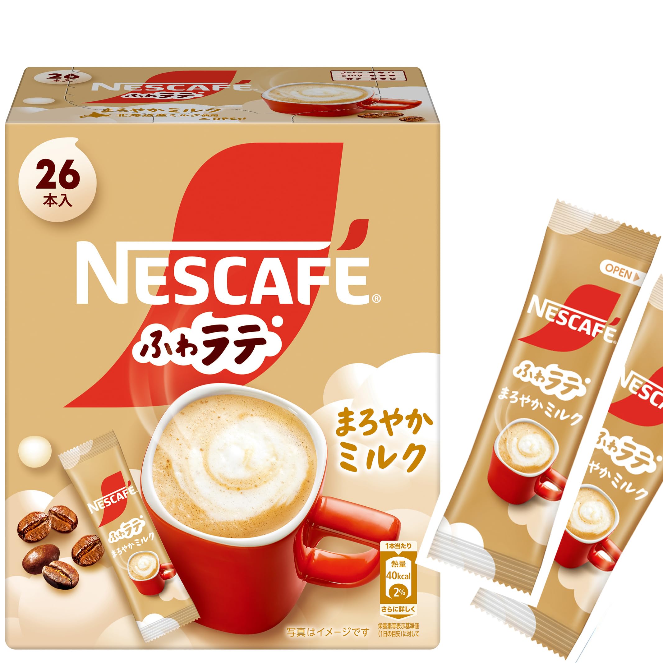 Nescafe Fluffy Latte Mellow Milk Stick Cafe в индивидуальной упаковке 26P, Кофе, Латте,
Nescafe Fluffy Latte Mellow Milk Stick Cafe в индивидуальной упаковке 26P, Кофе, Латте,