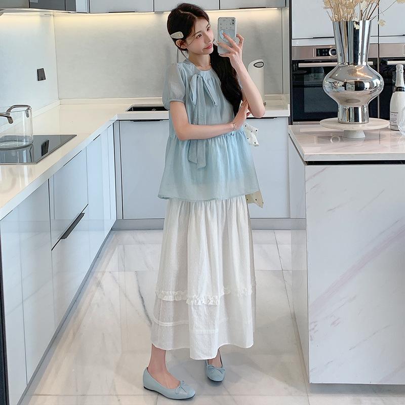 2026 Summer Maternity Two-Piece Doll Shirt & Skirt Set M
2026 Summer Maternity Two-Piece Doll Shirt & Skirt Set M