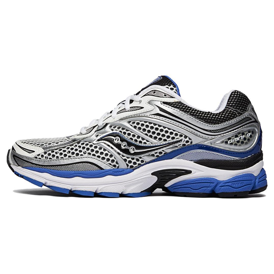Saucony ProGrid Omni 9 Og White Silver Blue S70739-2 43
Saucony ProGrid Omni 9 Og White Silver Blue S70739-2 43