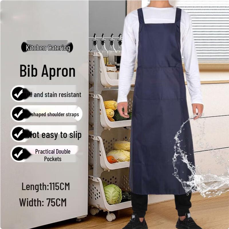 Waterproof Oil-Proof Double-Strap Apron
Waterproof Oil-Proof Double-Strap Apron