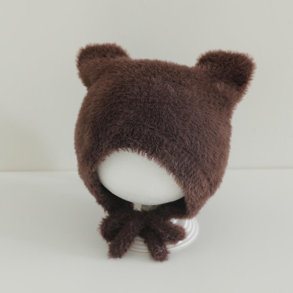 Thickened Baby Ear Protection Hat Warm Plush Baby Plush Earmuffs Cap 10-36Month Children колір темно кави
Thickened Baby Ear Protection Hat Warm Plush Baby Plush Earmuffs Cap 10-36Month Children колір темно кави