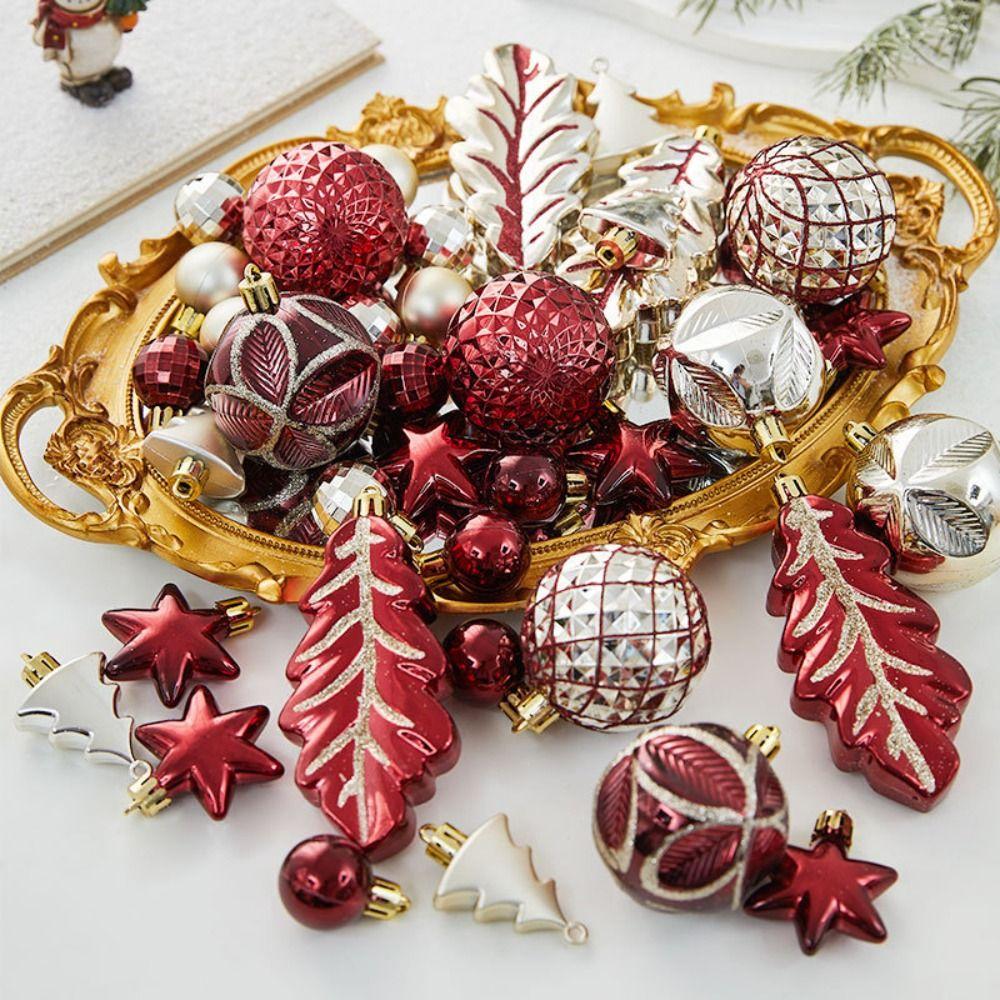 40pcs Waterproof Christmas Ball Set Shatterproof Christmas Tree Decoration Pendant Home золотой
40pcs Waterproof Christmas Ball Set Shatterproof Christmas Tree Decoration Pendant Home золотой