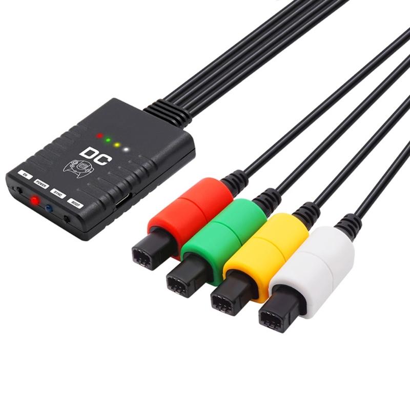 Adapter for DC- Console Bluetooth-compatible Wireless Controller Connector Support 4 Game Handle 1
Adapter for DC- Console Bluetooth-compatible Wireless Controller Connector Support 4 Game Handle 1