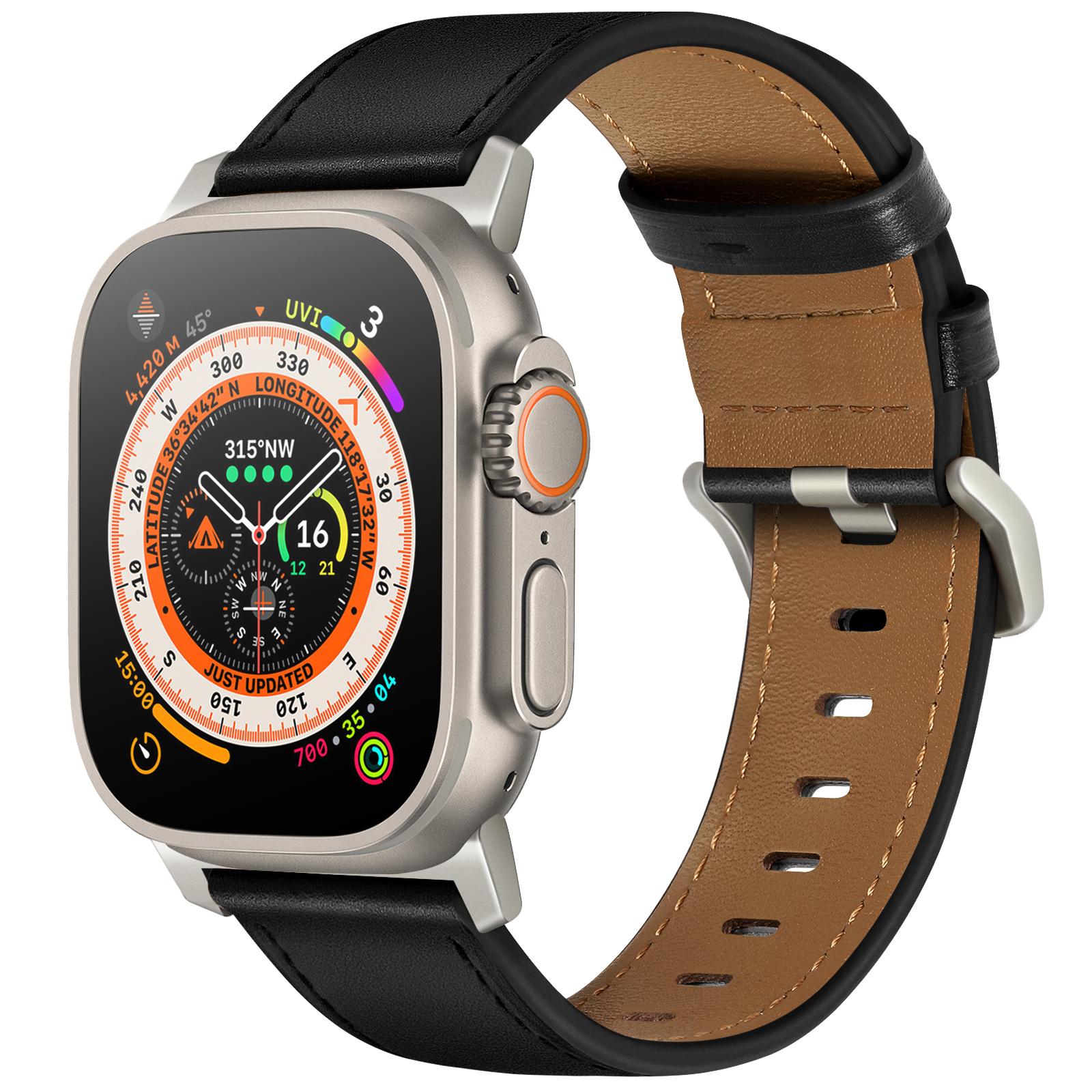 Fit iWatch Genuine Leather strap Band For Apple Watch 42/44/45/46/49mm Apple WatchStrap Band With Titanium Connector Series 3 2 42 44 45 46 49mm
Fit iWatch Genuine Leather strap Band For Apple Watch 42/44/45/46/49mm Apple WatchStrap Band With Titanium Connector Series 3 2 42 44 45 46 49mm