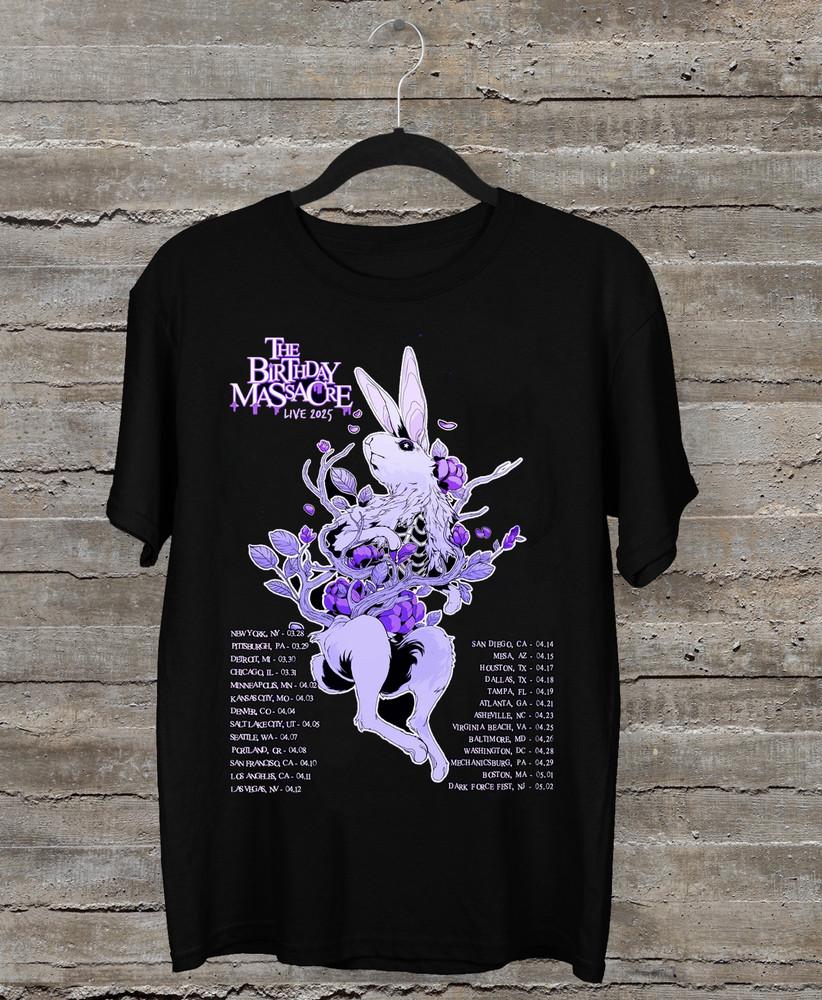 NEW The Birthday Massacre Live 2025 Concert Black All Size Shirt KK121 Unisex T-Shirt L
NEW The Birthday Massacre Live 2025 Concert Black All Size Shirt KK121 Unisex T-Shirt L